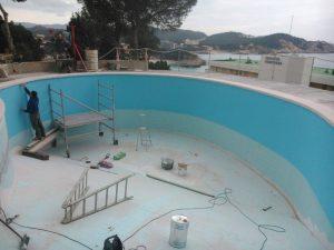 Rehabilitación piscina Mallorca