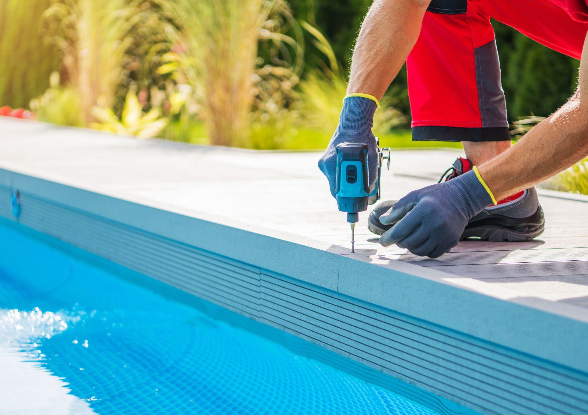 reparación de piscina