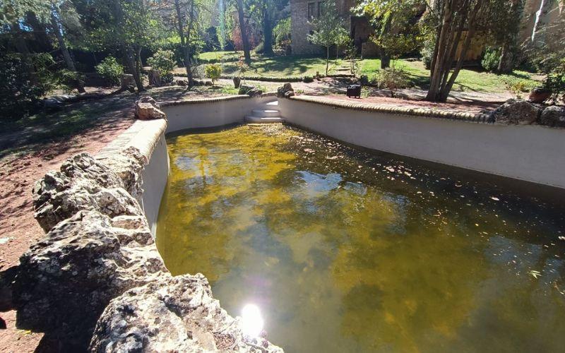 piscina deterioro avanzado antes rehabilitación