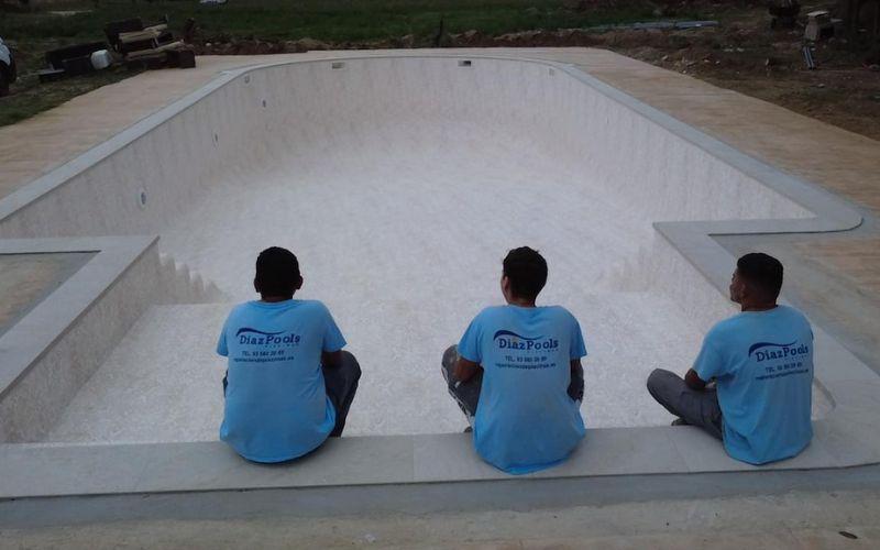 rehabilitación piscina tiempo proceso