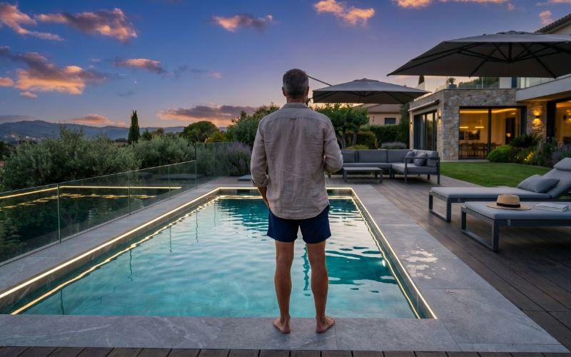 cambios después de rehabilitar una piscina