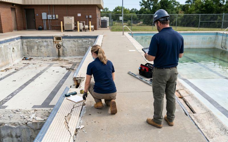 inspección técnica de piscinas con necesidades diferentes